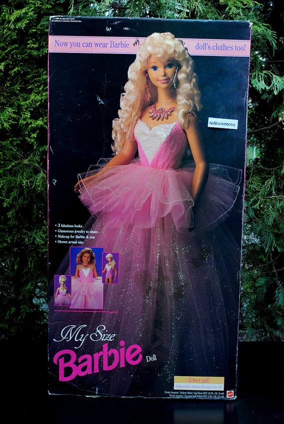 life size barbie 90s