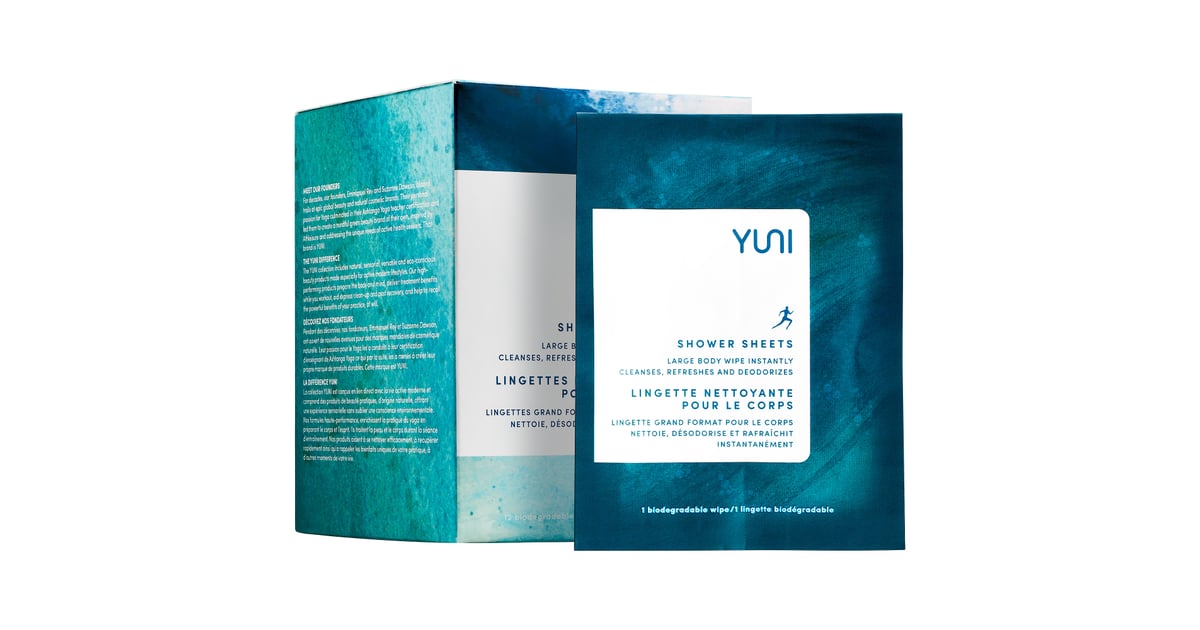 Yuni Shower Sheets Best Beauty Picks For The Gym POPSUGAR Fitness