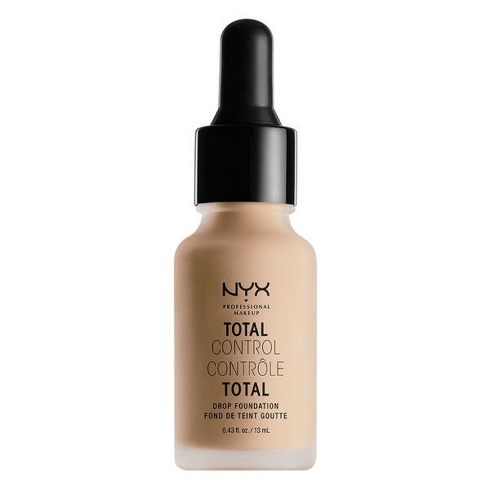 Buildable Drugstore Foundation: NYX Professional Makeup Total Control Drop Foundation