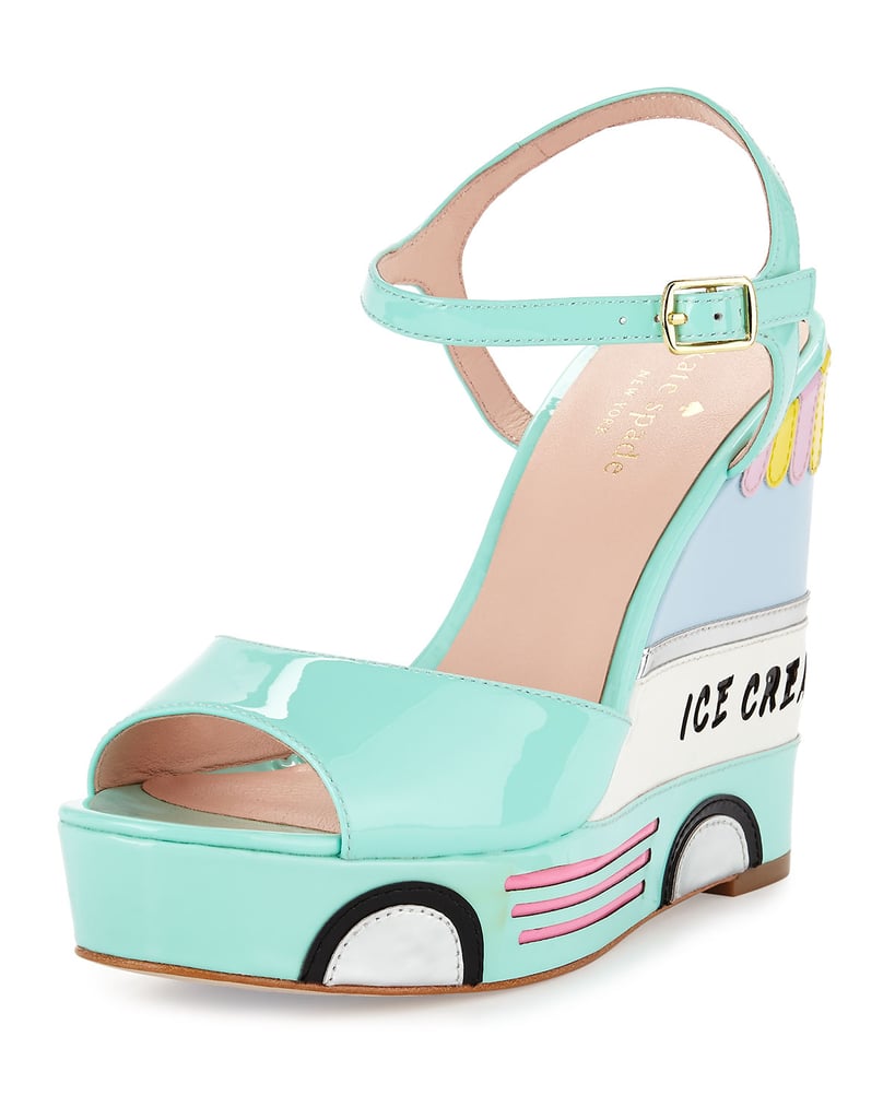 Kate Spade Dotty Ice Cream Wedge Sandal