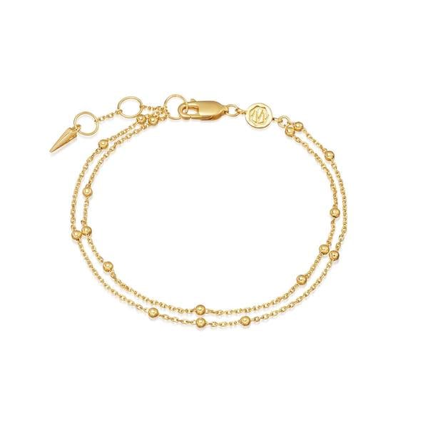 Missoma Gold Double Chain Bracelet