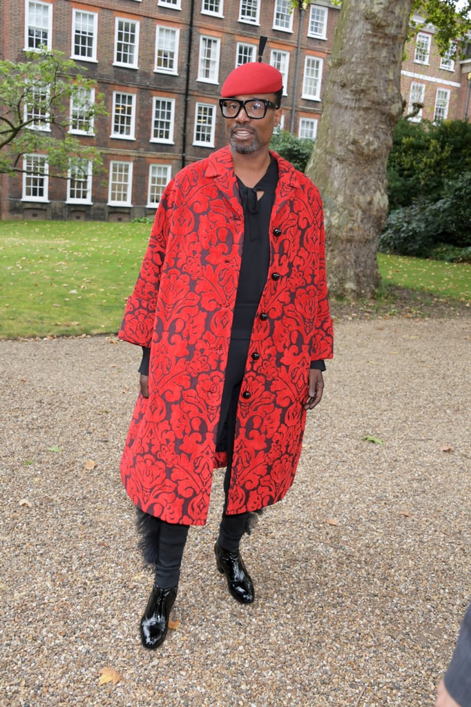 Billy Porter at the Erdem London Fashion Week Show