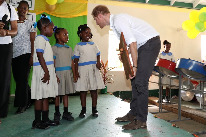 When He Engaged With Schoolgirls in Antigua