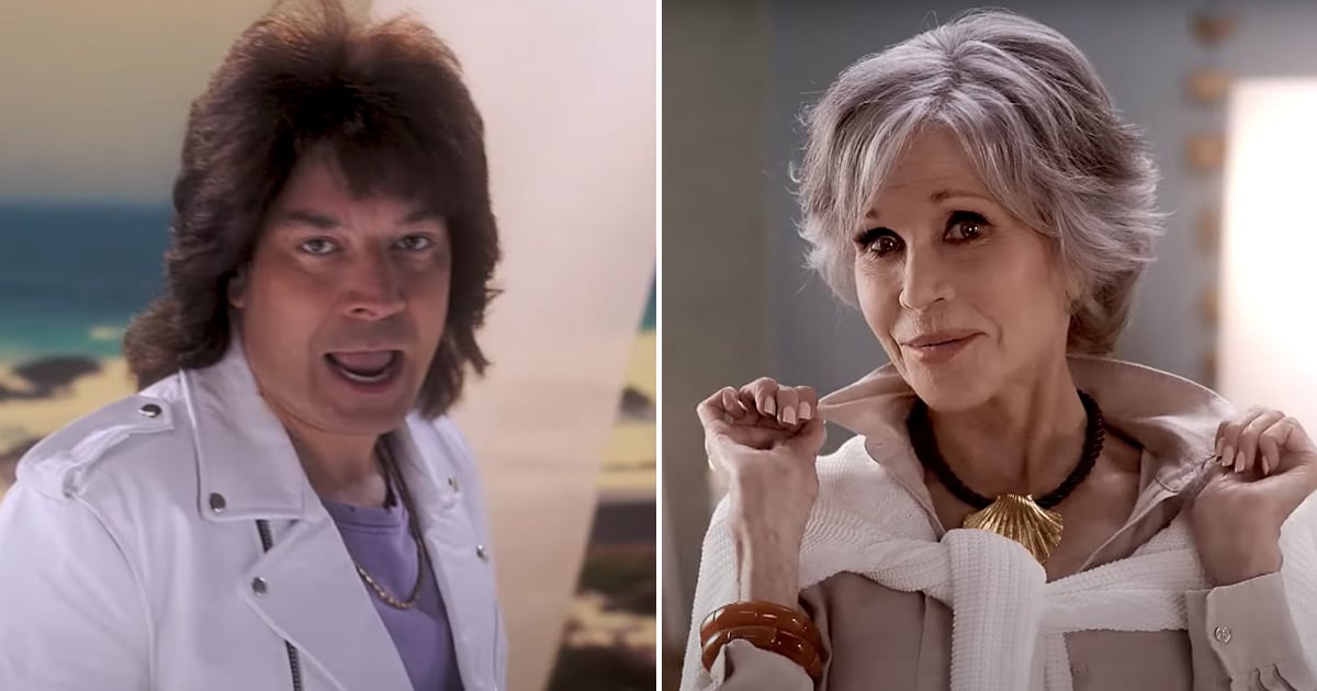 Jimmy Fallon and Jane Fonda Embody the Coastal-Grandmother Aesthetic in New Music Video