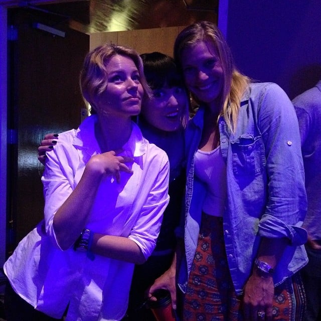 Banks posed with Hana Mae Lee and Katee Sackhoff.
Source: Instagram user pitchperfectmovie