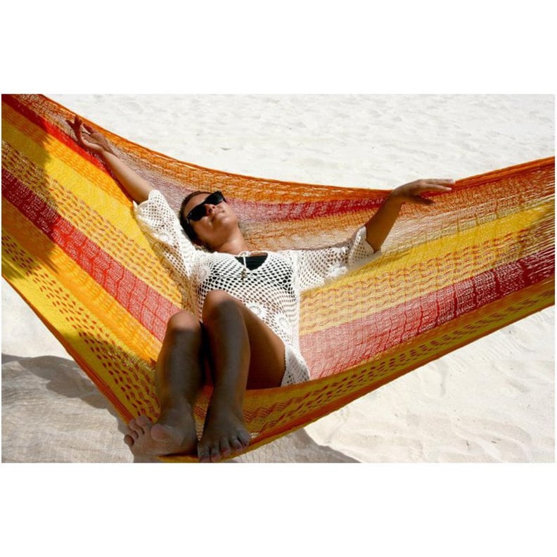 A Boho Vibe: Hand Woven Hammock