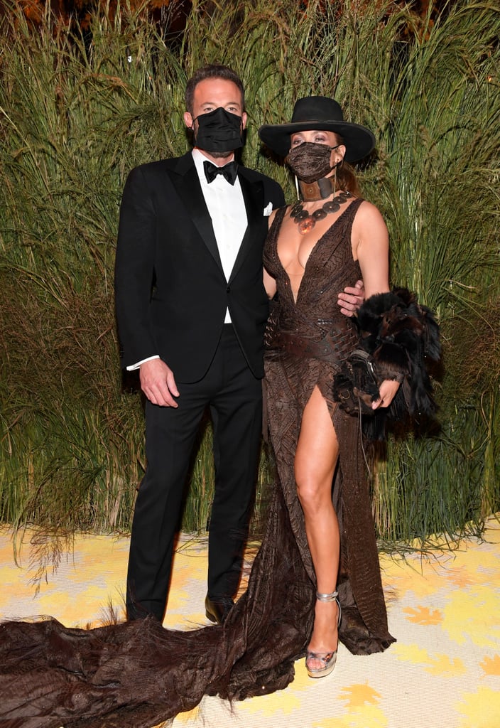 Jennifer Lopez and Ben Affleck at the Met Gala 2021