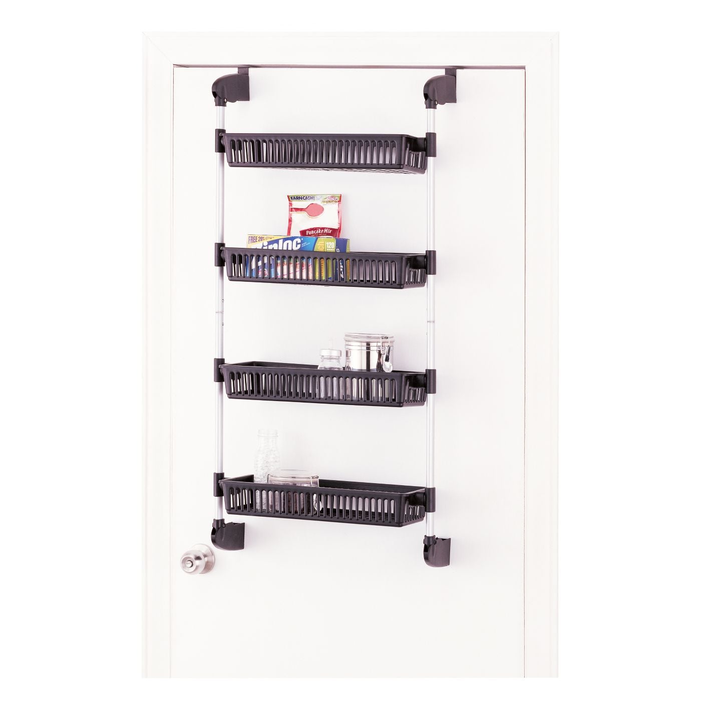 Neu Home Over Door Four Basket Unit 100 Closet Organizers So