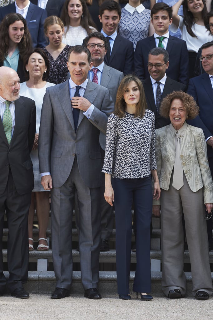 Queen Letizia's Flared Pants June 2016