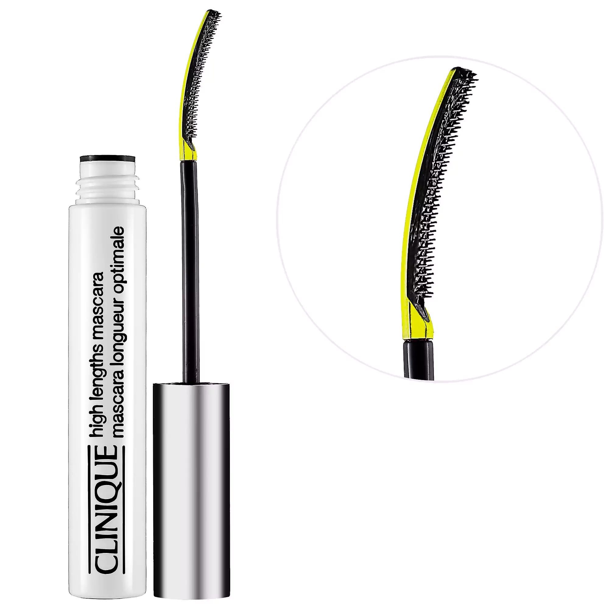 Самая удлиняющая тушь. Clinique тушь для ресниц High lengths Mascara. Clinique тушь с зеленой изогнутой щеточкой. Tubing Mascara тушь для ресниц. Length up Mascara тушь.