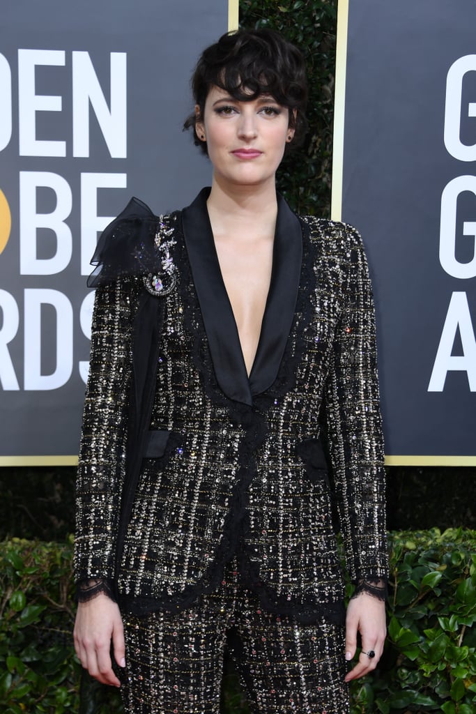 Phoebe Waller-Bridge Rocked a Tweed Power Suit at the Globes