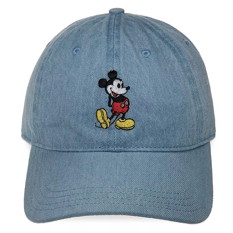 Disney Mickey Mouse Striped Baseball Cap for Adults