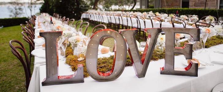 Ideas For Outdoor Wedding Reception Tables