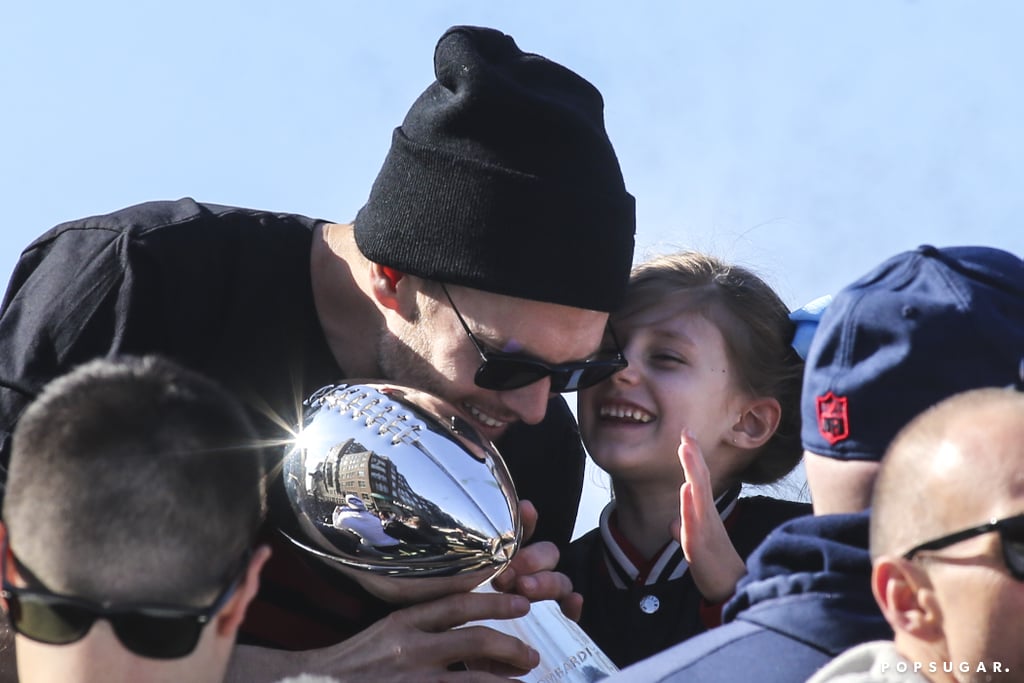 Tom Brady and His Family at 2019 Super Bowl Parade