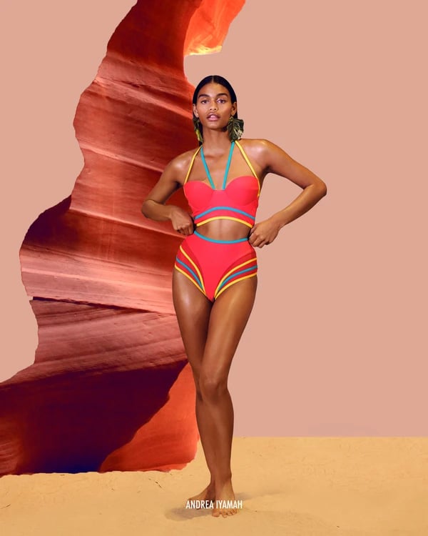 Andrea Iyamah Yassa High Waist Bikini