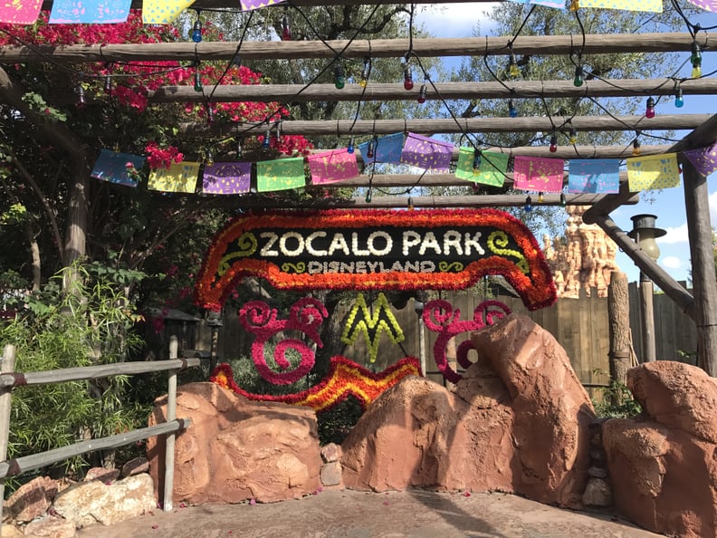 The installation at Zocalo Park features two hidden Mickeys — can you spot them?