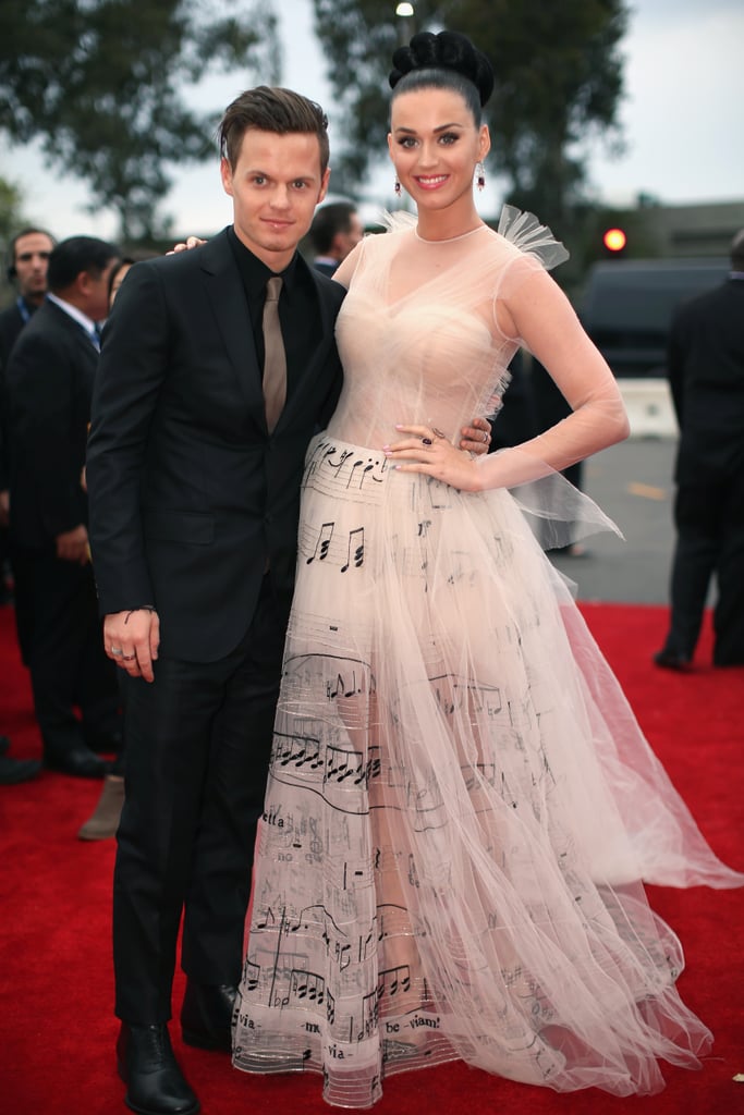 Katy Perry's brother, David Hudson, walked the red carpet with his famous family member at the Grammys.