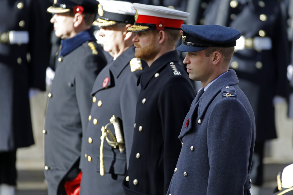 Royal Family at Remembrance Day Sunday Service 2018