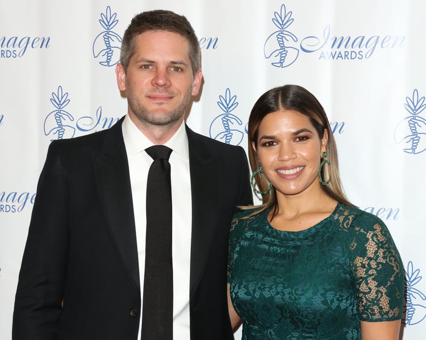 BEVERLY HILLS, CA - AUGUST 18:  Actors America Ferrera (R) and Ryan Piers Williams (L) attend the 32nd Annual Imagen Awards at the Beverly Wilshire Four Seasons Hotel on August 18, 2017 in Beverly Hills, California.  (Photo by Paul Archuleta/FilmMagic)