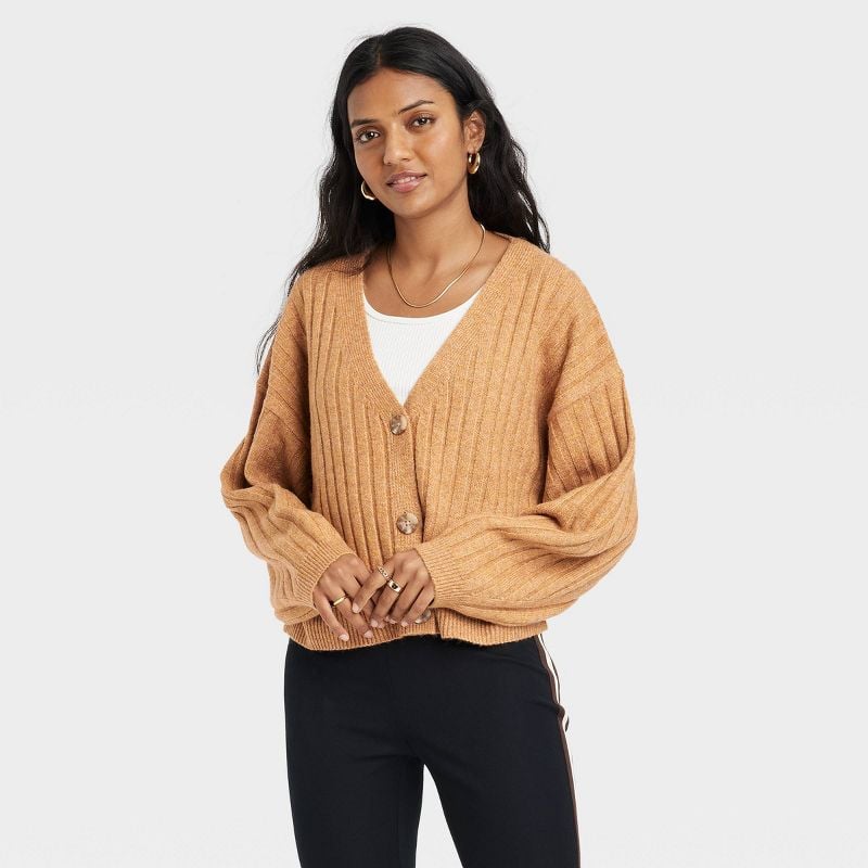 A New Day Women's Button-Front Cardigan