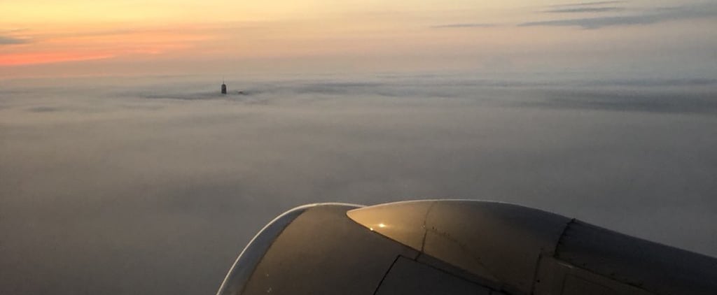 Photo of the Freedom Tower From the Sky on Sept. 11, 2018