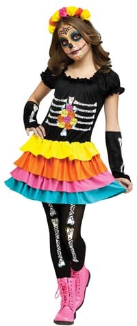 multicolored costume