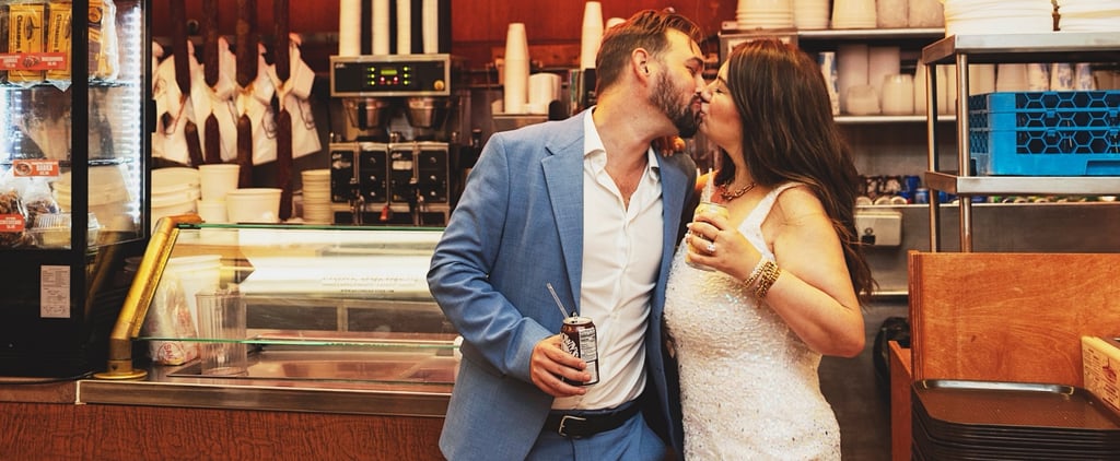 See This Couple's Engagement Shoot at Katz's Deli in NYC