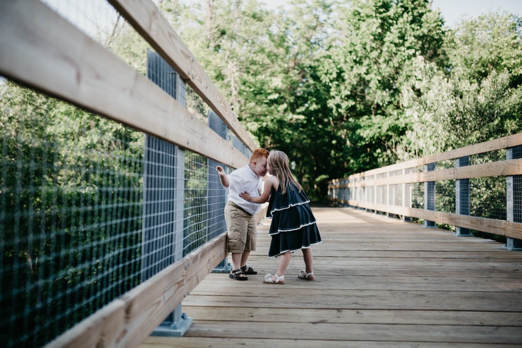 Photo Shoot With Young Couple With Down Syndrome