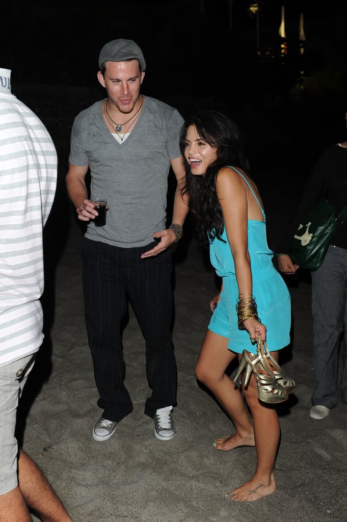 Channing and Jenna let loose at the Ischia Film Festival in July 2010.