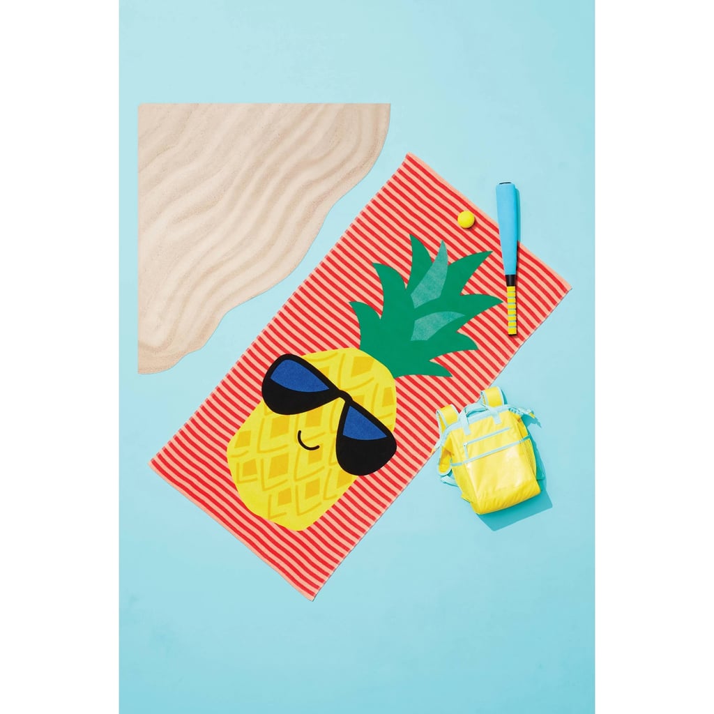 Pineapple Beach Towel Orange