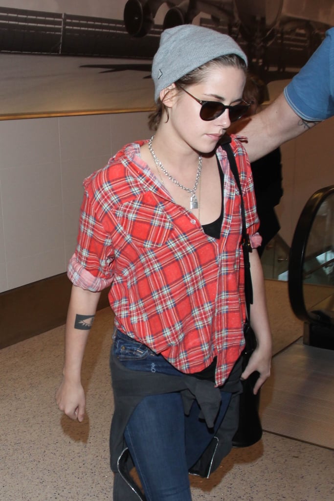 Kristen Stewart at LAX Airport April 2015 | Pictures
