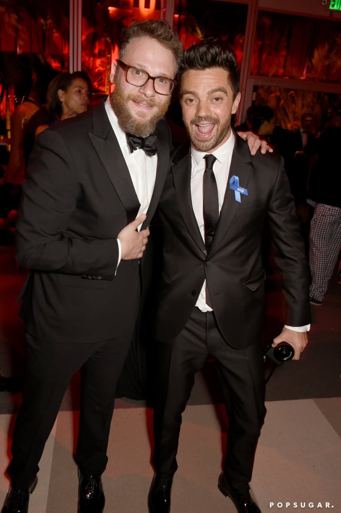 Pictured: Seth Rogen and Dominic Cooper