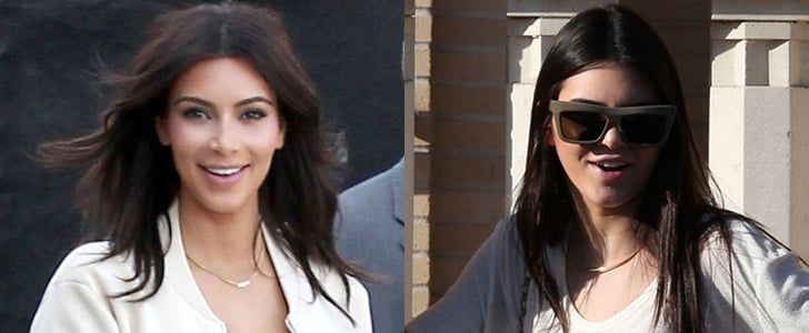 Kim Kardashian and Kendall Jenner Go Shopping | Photos