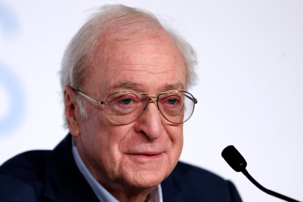 Michael Caine on Wednesday at the Cannes Film Festival in France.
