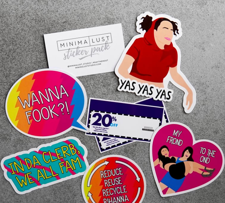 Broad City Sticker Pack