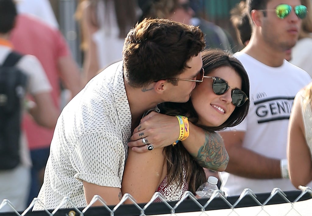 Shenae Grimes and Josh Beech in 2014
