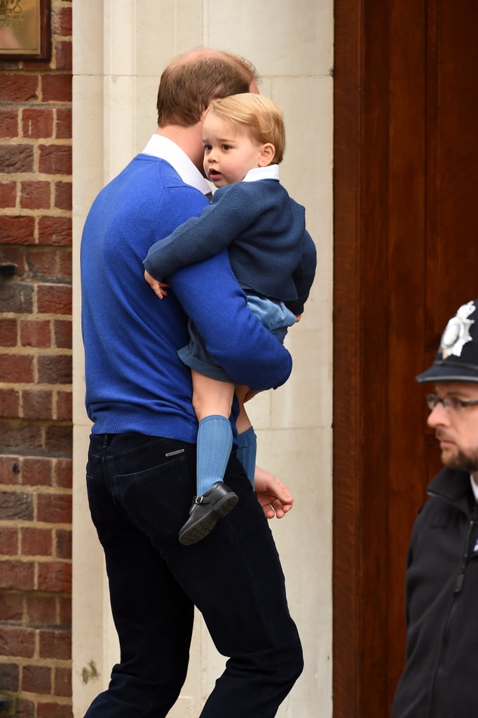 Prince George at the Hospital 2015