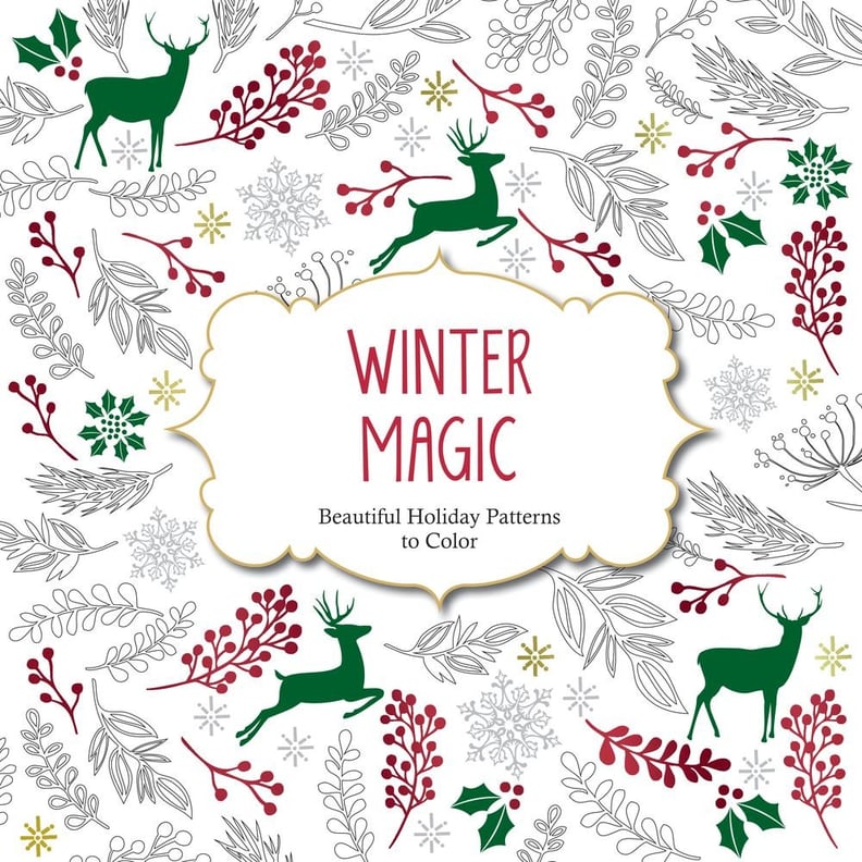 Winter Magic Adult Coloring Book