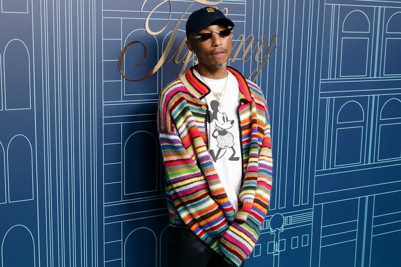 Pharrell at Tiffany & Co.'s Landmark Store Grand Reopening