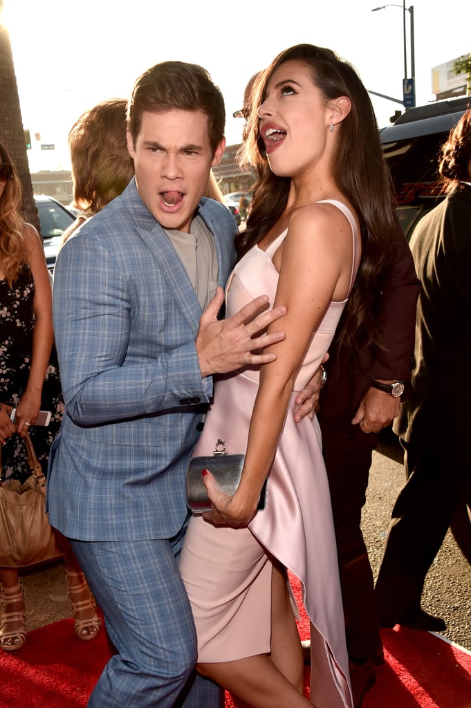 Pictured: Adam DeVine and Chloe Bridges