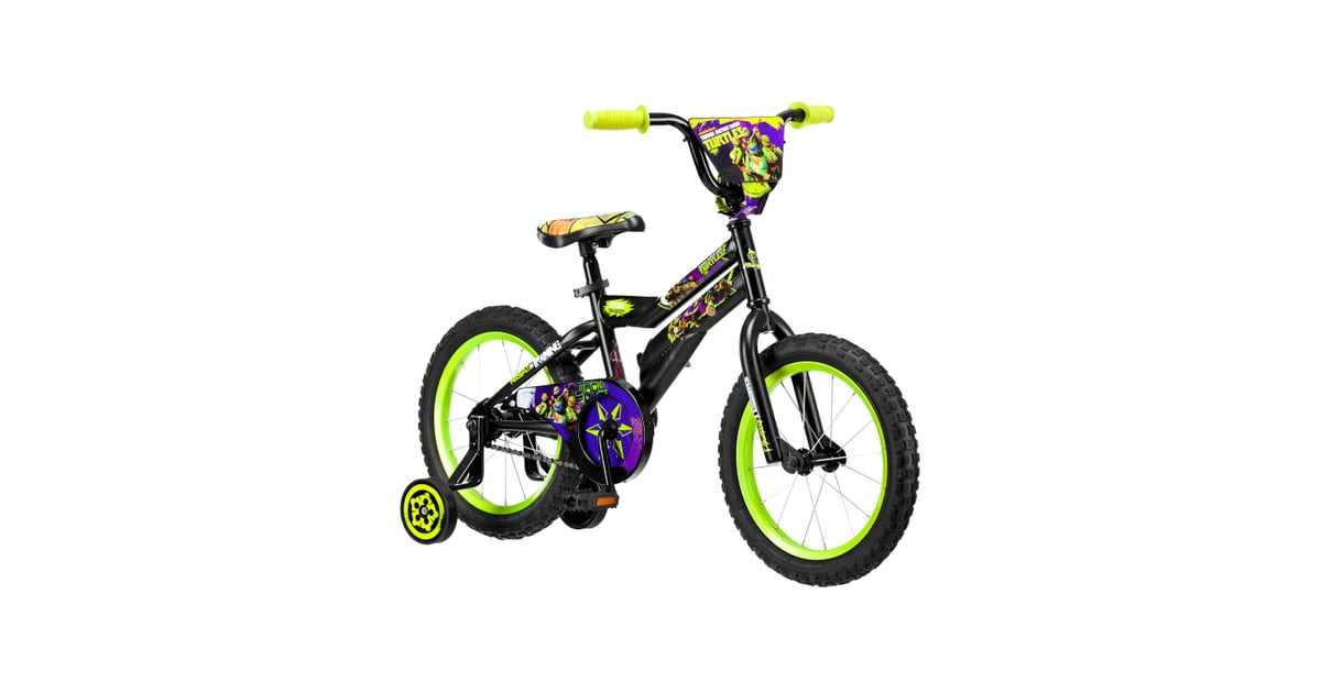 ninja turtle bike with training wheels