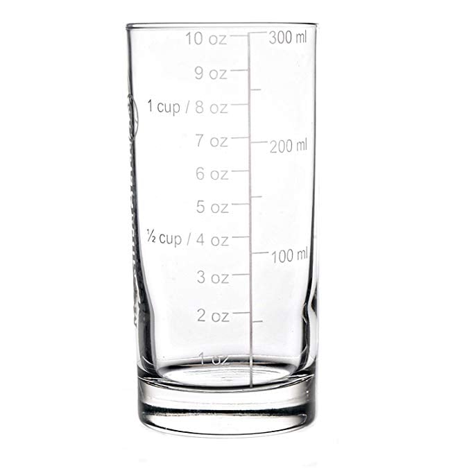 Engraved Measuring Glass