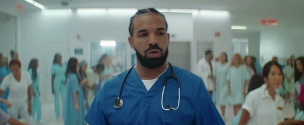 Drake Wears Scrubs in DJ Khaled "Staying Alive" Music Video