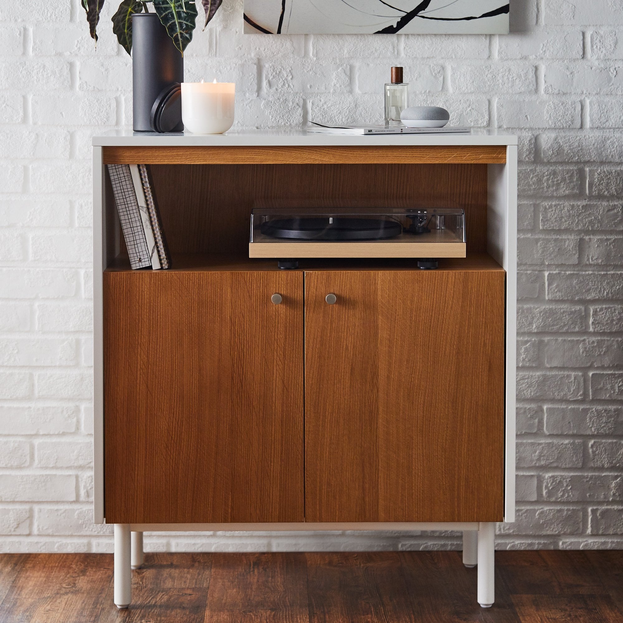 Modrn Scandinavian Finna Accent Cabinet Small Space Furniture From Walmart Popsugar Home Australia Photo 42 Who said accent storage is boring?