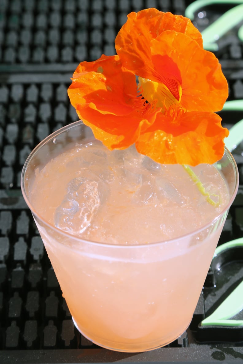 Ice and Floral Garnishes Are Essential