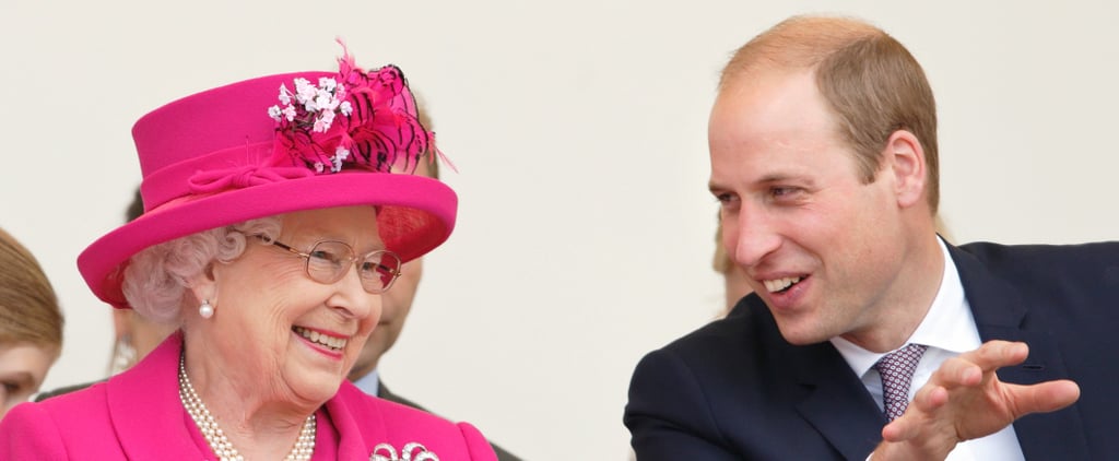 Queen Elizabeth II and Prince William Pictures