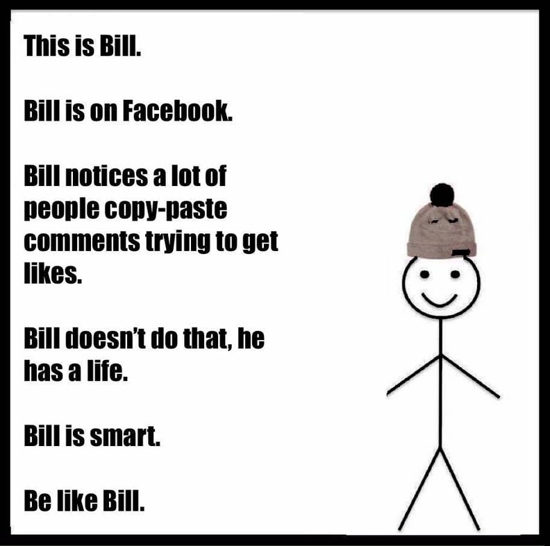 Bill is not a fake.