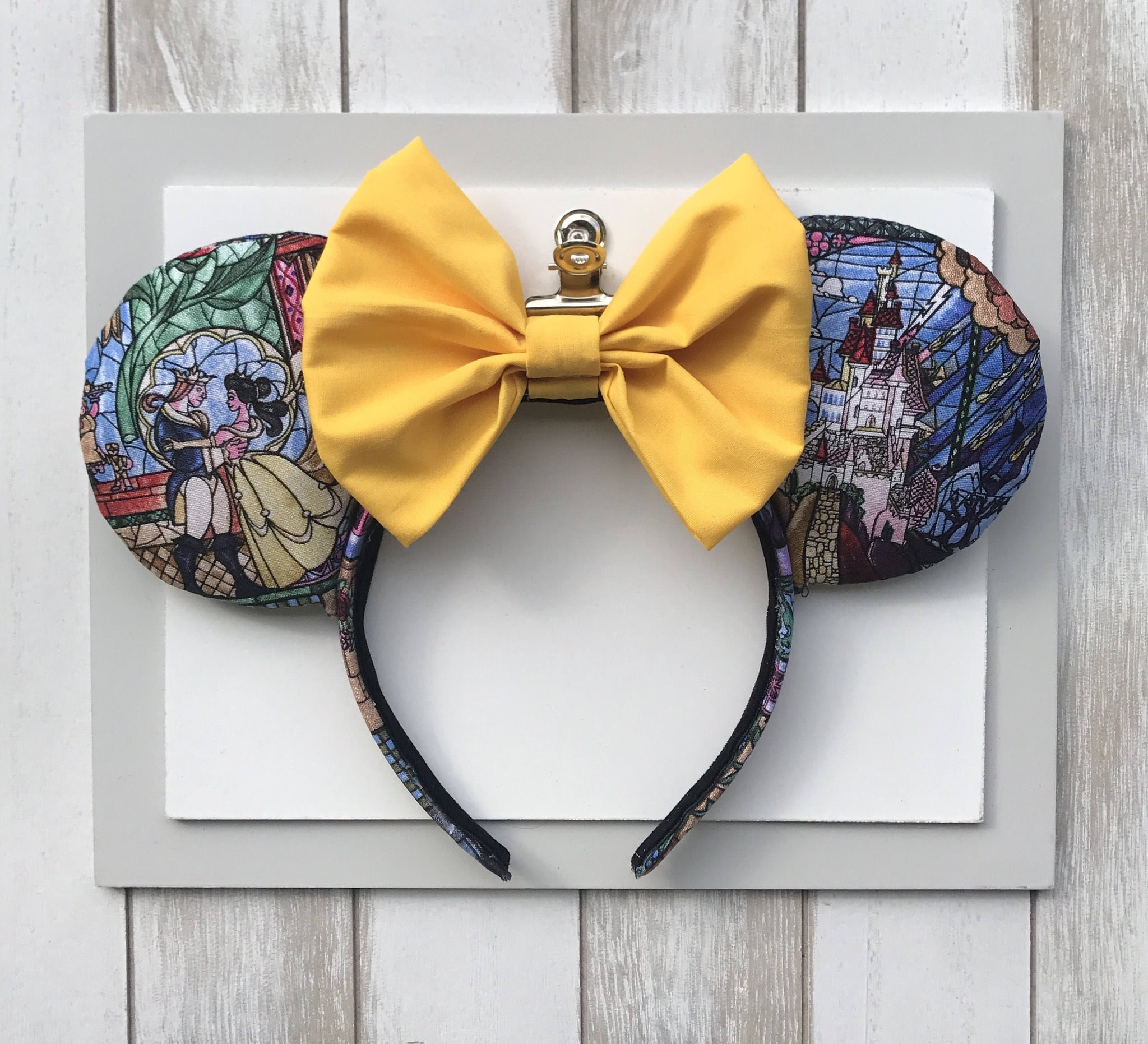 Beauty And The Beast Mickey Ears 12 Unique Mickey Ears For Every Type Of Disney Fan Popsugar Travel Photo 13