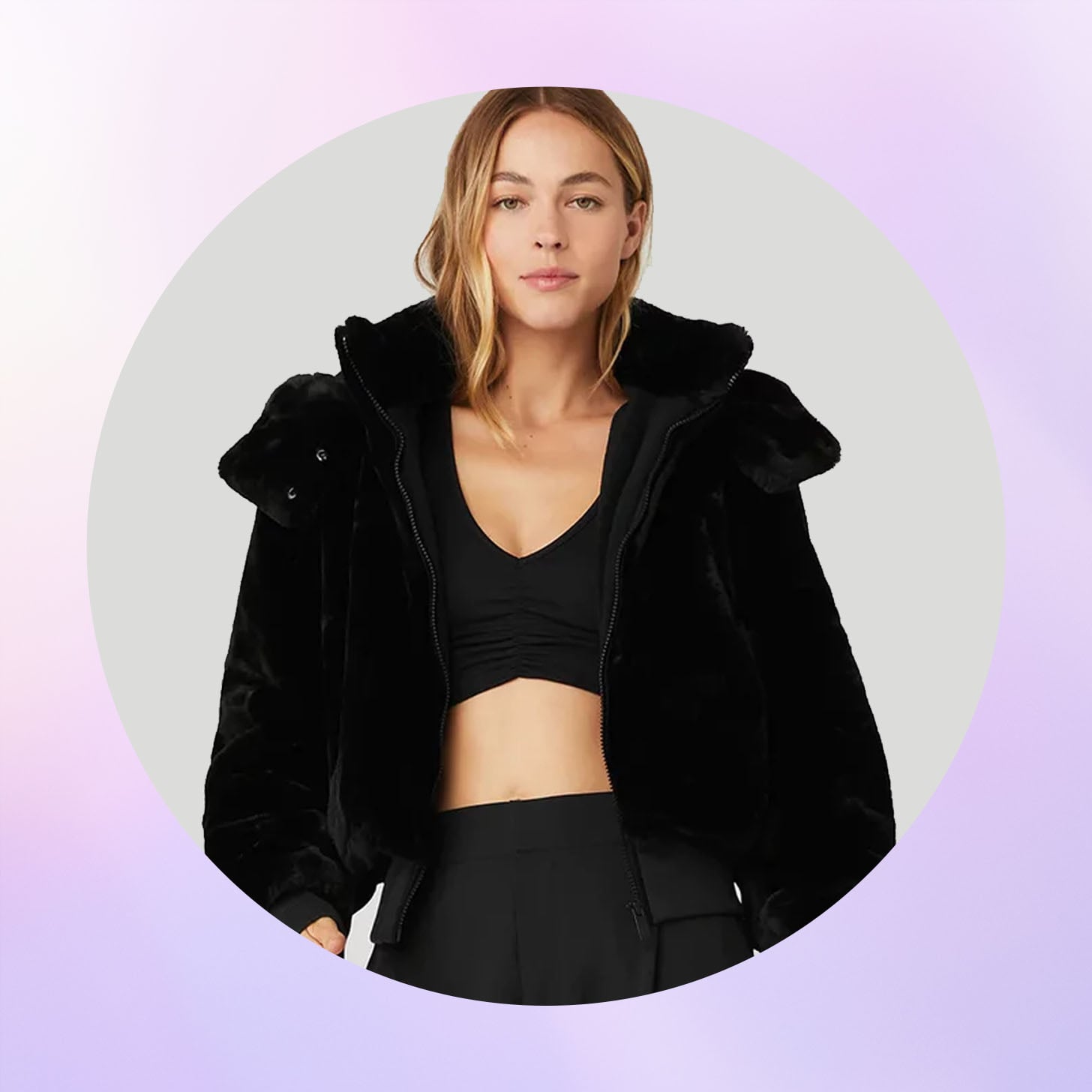Her Affordable Must Have: Alo Yoga Faux Fur Foxy Jacket, Rachel Zoe's Must  Haves: From a Barefoot Dreams Robe to an Antiageing Serum