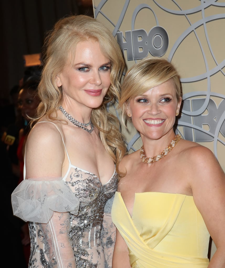 Reese Witherspoon and Nicole Kidman 2017 Golden Globes Party
